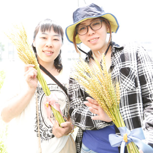 湘南小麦麦秋祭りエピ作り体験